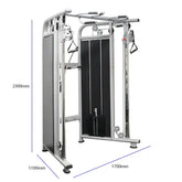 cable crossover machine dimension